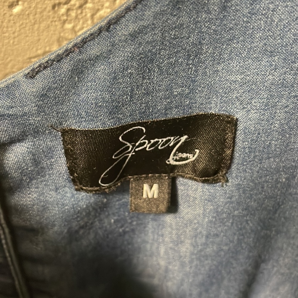 Spoon Jeans Denim Jumpsuit - Picture 3 of 4